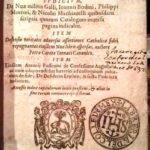 Se puede ver el sello y la anotación manuscrita que dice: Collegii Mexicani Soc. Jesu. Bibliotheca | Biblioteca Eusebio Francisco Kino, de la Provincia Mexicana de la Compañía de Jesús