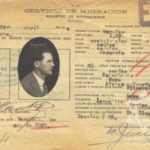 Registro migratorio de Jacobo Glantz | Servicio de Migración en México | 16 de mayo de 1925 | Acervo Documental del Centro de Documentación e Investigación Judío de México