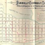 Plano Ciudad de Tampico para la Instalación de la Tubería | 1899 | AHEBC Acervo bibliográfico