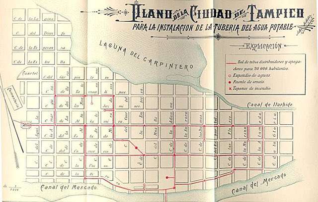 Mejoras Materiales de Salubridad é Higiene en el Puerto de Tampico | Archivo Histórico de la Escuela Bancaria y Comercial