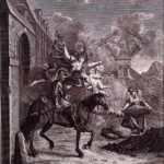 Ilustración de Charles Antoine Coypel | El ingenioso hidalgo Don Quijote de la Mancha | 1776 | Biblioteca Rogerio Casas- Alatriste H., Museo Franz Mayer