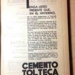 Cemento Tolteca. Anunciante en la Revista Finanzas y Contabilidad | AHEBC Acervo hemerográfico | 1926
