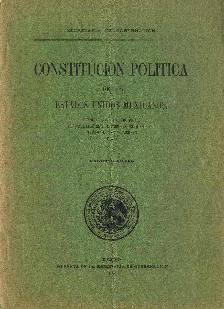 Voces de la nación. Centenario de la Constitución de 1917