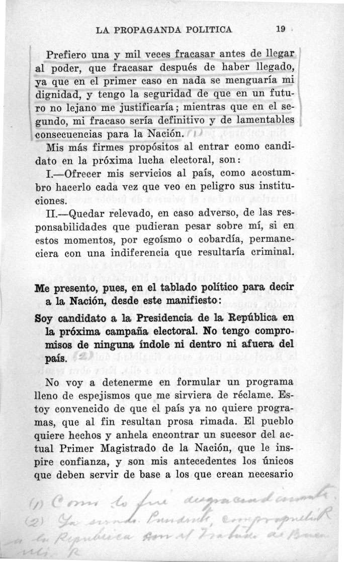 La Biblioteca del General Roque González Garza, Presidente Convencionista (1915)