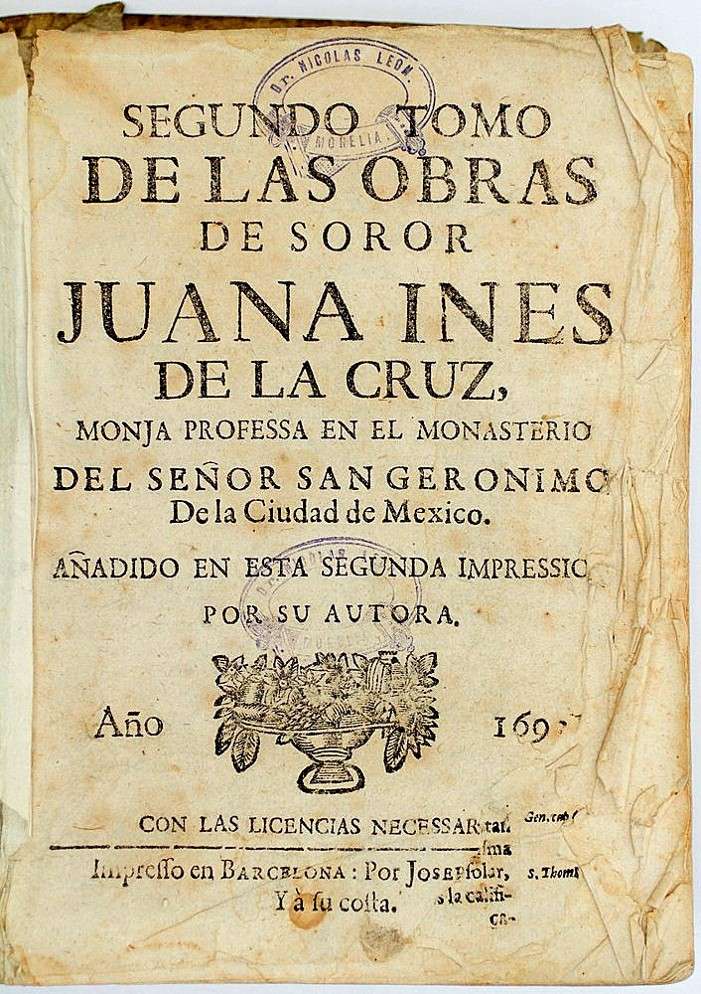 El origen de las obras de sor Juana recientemente adquiridas por la Universidad del Claustro de Sor Juana.