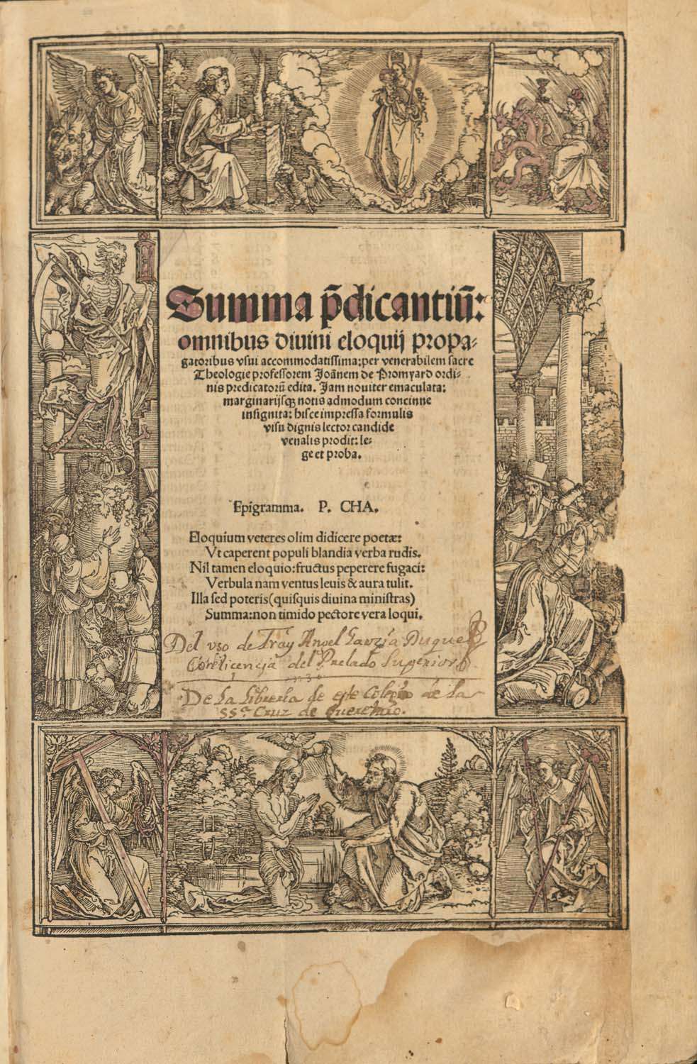 El libro más antiguo de la Biblioteca de la Universidad de las Américas Puebla